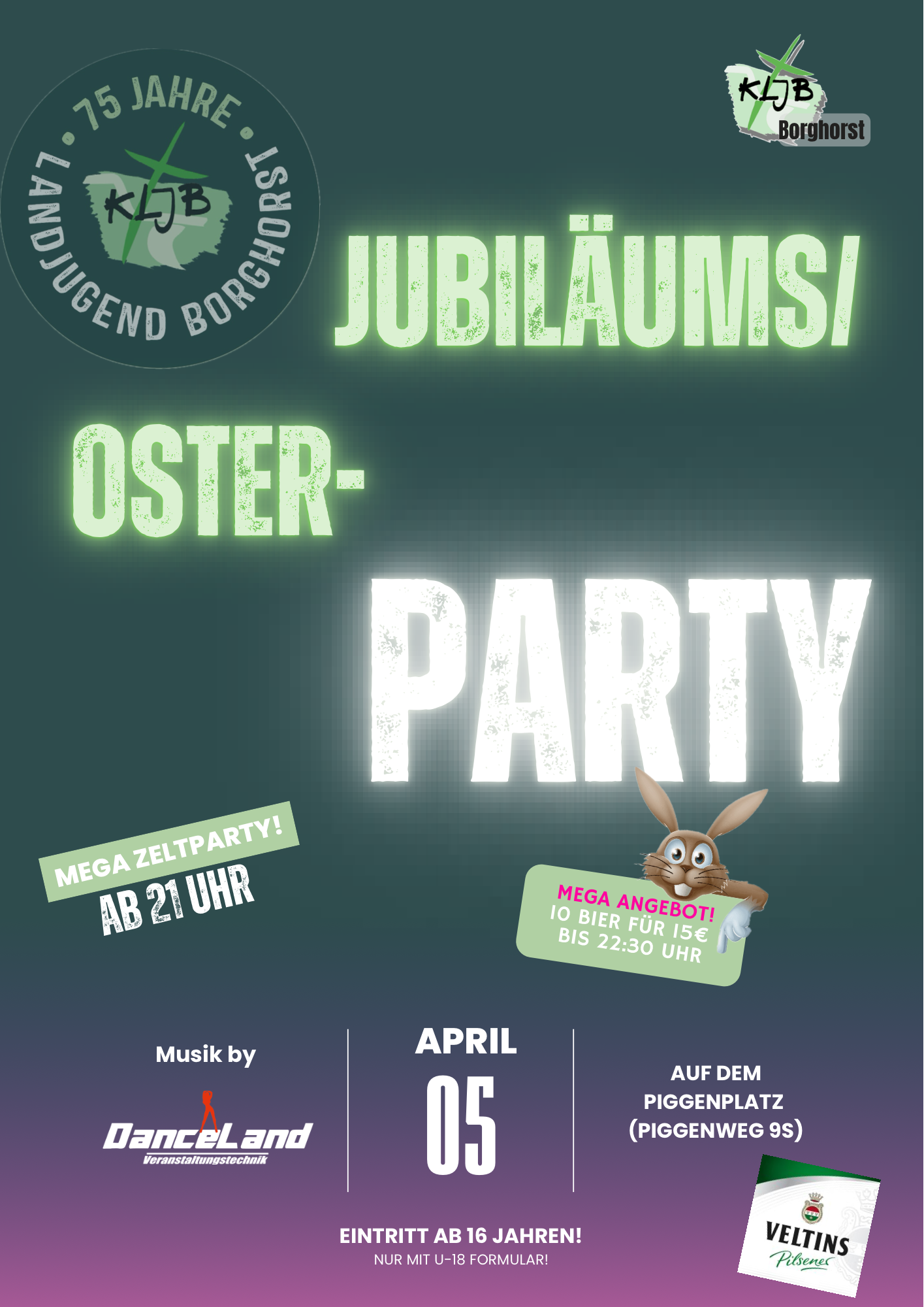 Jubiläums-/Osterparty